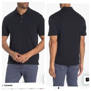 Vince Short Sleeve Slub Polo